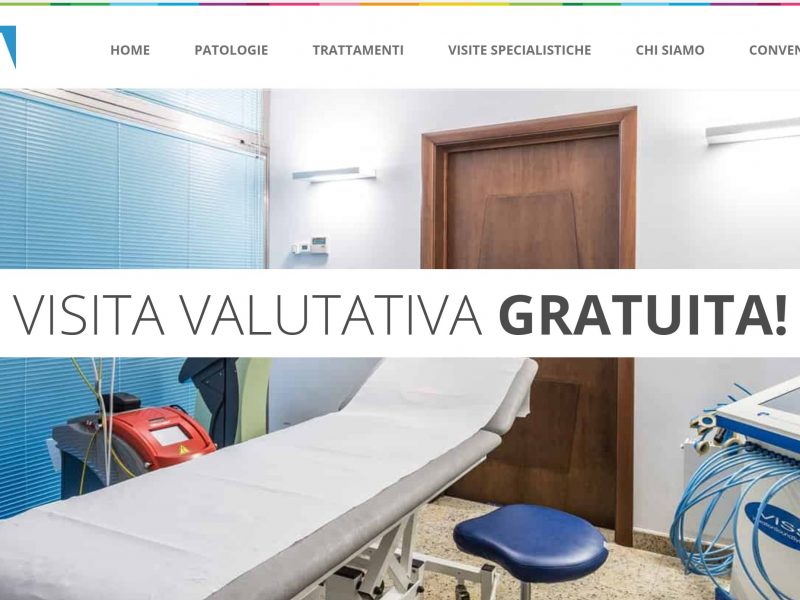 realizzazione sito web - fisiototerapia